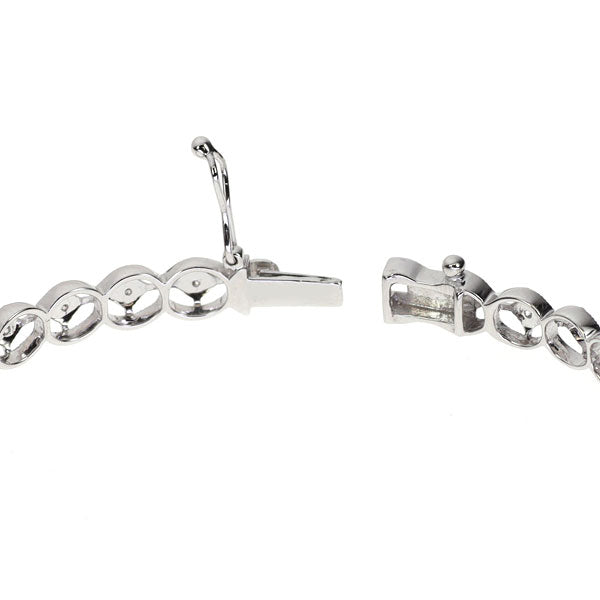 K18WG ダイヤモンド バングル 0.25ct