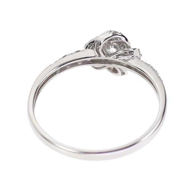 Pt950 ダイヤモンド リング 0.20ct D0.35ct