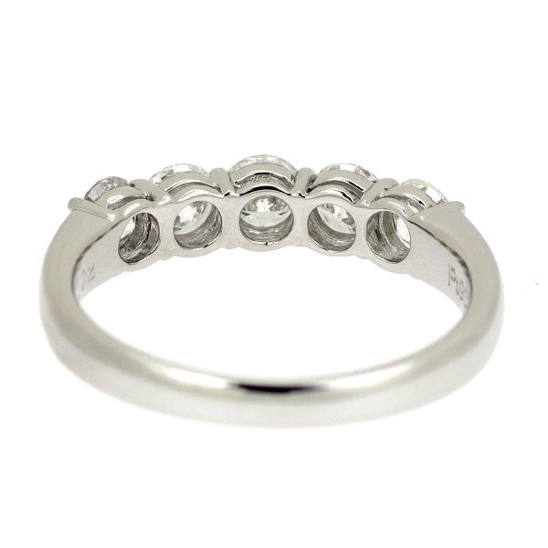 Pt900 ダイヤモンド リング 1.02ct 一文字