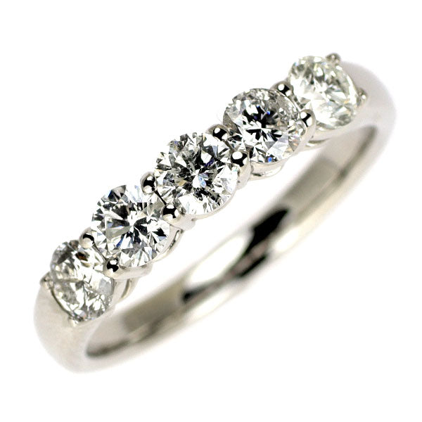 Pt900 ダイヤモンド リング 1.02ct 一文字