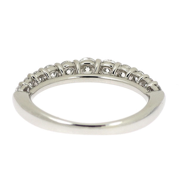 Pt900 ダイヤモンド リング 0.50ct ハーフエタニティ
