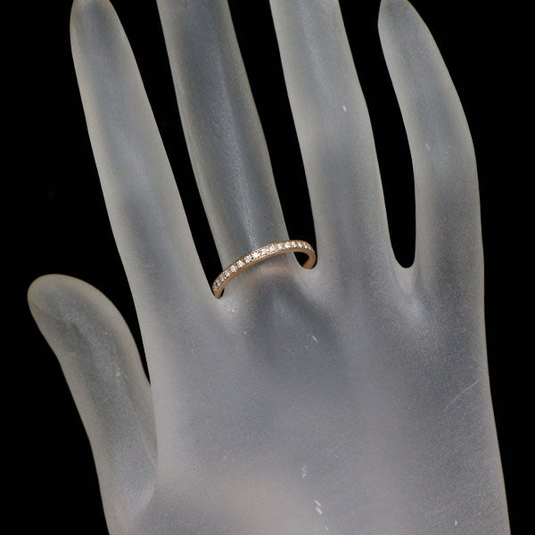 カシケイ/フォーエバーマーク K18PG ダイヤモンド リング 0.12ct ハーフエタニティ