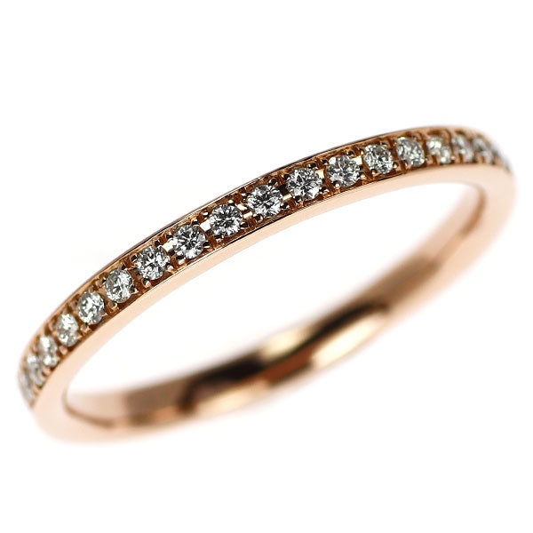 カシケイ/フォーエバーマーク K18PG ダイヤモンド リング 0.12ct ハーフエタニティ