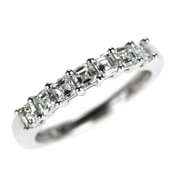 Pt950 アッシャーカット ダイヤモンド リング 0.60ct