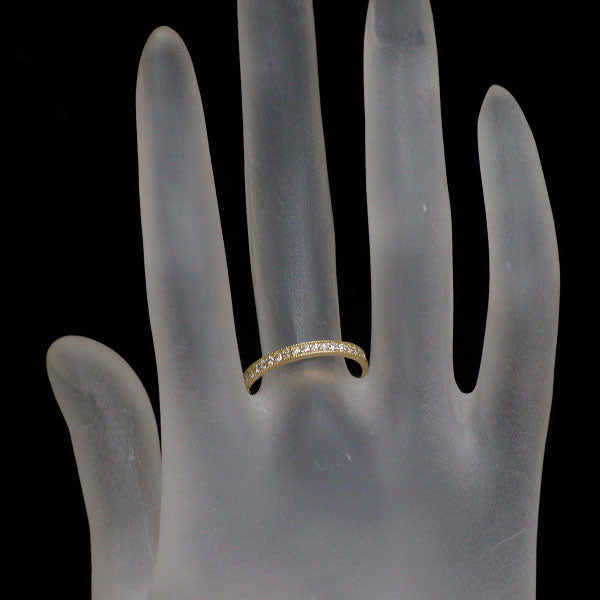 K18YG ダイヤモンド リング 0.31ct セミエタニティ