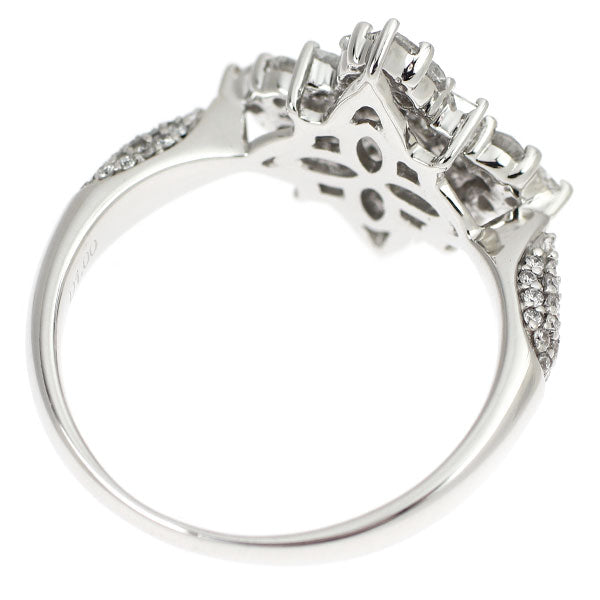 K18WG ダイヤモンド リング 1.00ct