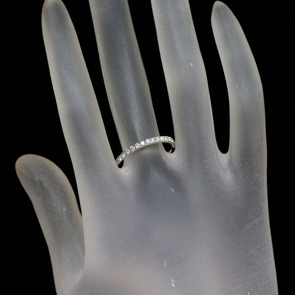 K18WG ダイヤモンド リング 0.305ct ハーフエタニティ