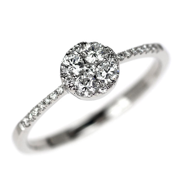 Pt900 ダイヤモンド リング 0.32ct
