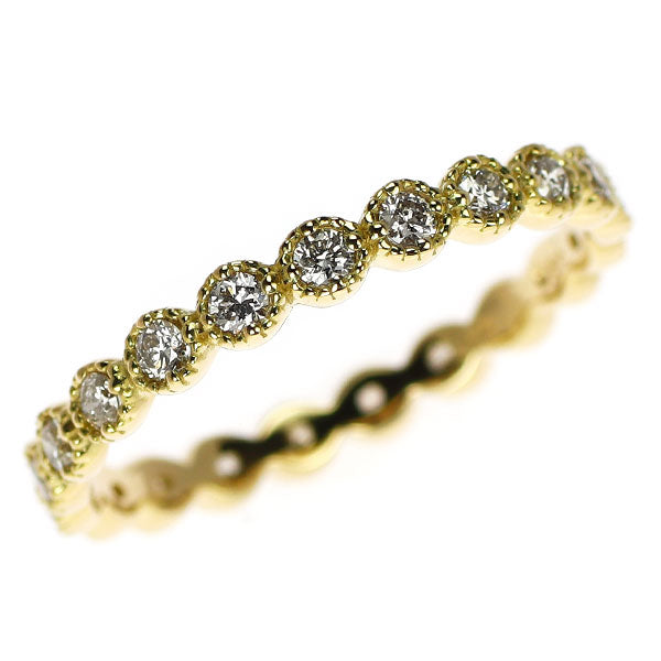 K18YG ダイヤモンド リング 0.50ct フルエタニティ