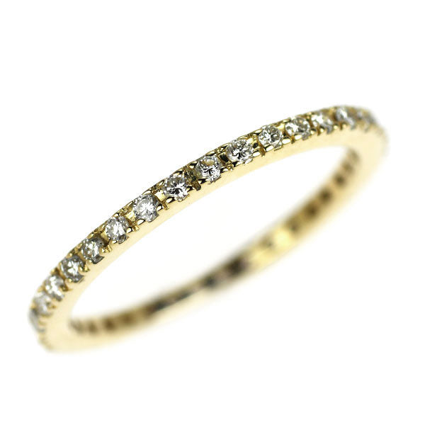K18YG ダイヤモンド リング 0.30ct フルエタニティ