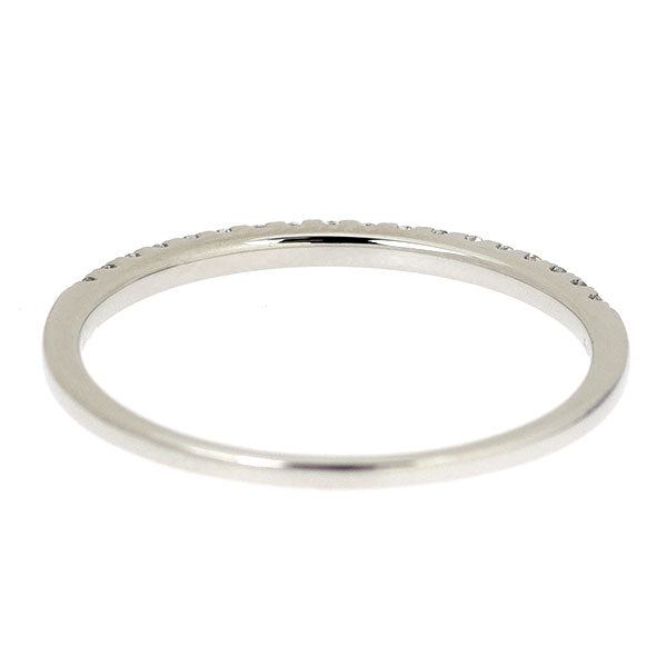 K18WG ダイヤモンド リング 0.150ct ハーフエタニティ