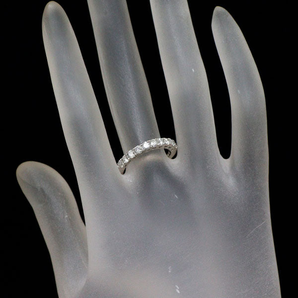 セイコー Pt900 ダイヤモンド リング 0.73ct ハーフエタニティ