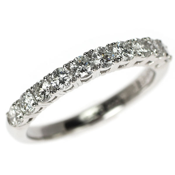 セイコー Pt900 ダイヤモンド リング 0.73ct ハーフエタニティ
