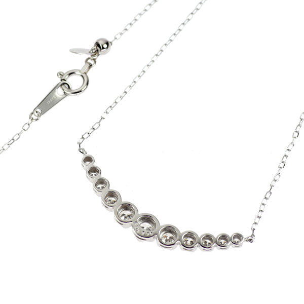 Pt900/ Pt850 ダイヤモンド ペンダントネックレス 0.50ct