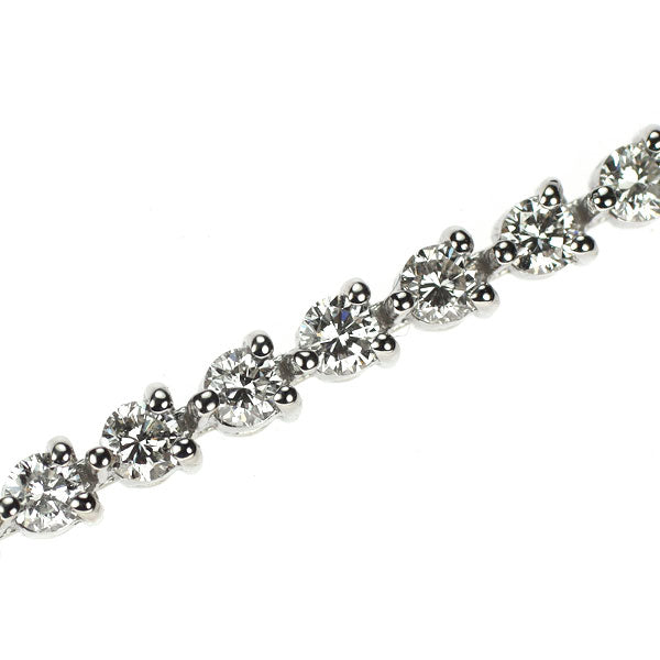 Pt950 ダイヤモンド ブレスレット テニス 3.00ct