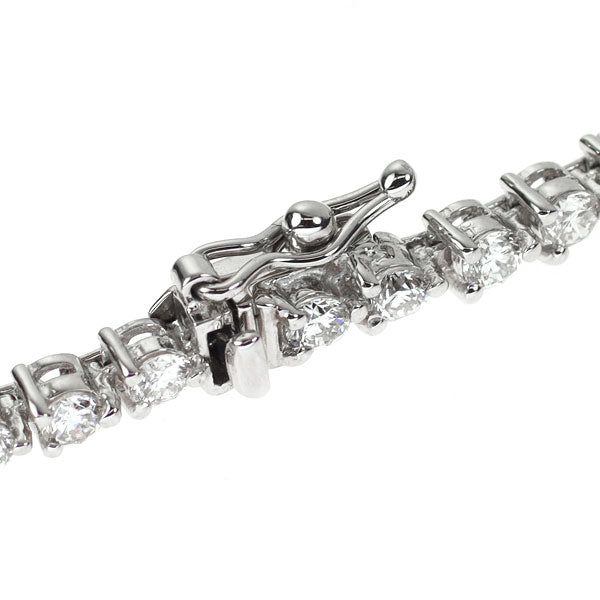 Pt950 ダイヤモンド ブレスレット テニス 3.00ct