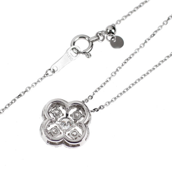 Pt900/ Pt850 ダイヤモンド ペンダントネックレス 0.53ct