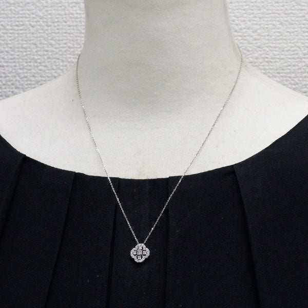 Pt900/ Pt850 ダイヤモンド ペンダントネックレス 0.53ct