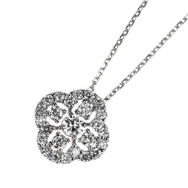 Pt900/ Pt850 ダイヤモンド ペンダントネックレス 0.53ct