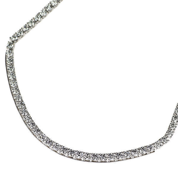 Pt950 H&C ダイヤモンド テニスネックレス 14.12ct