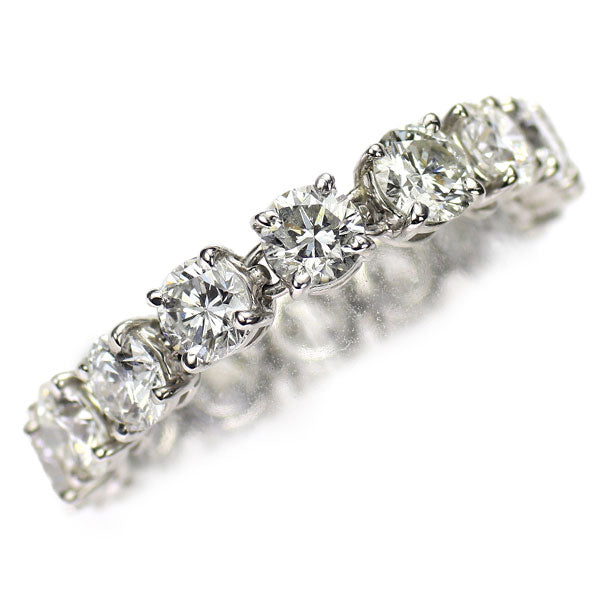 Pt900 ダイヤモンド リング 3.01ct フルエタニティ