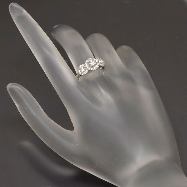 Pt950 ダイヤモンド リング 0.75ct