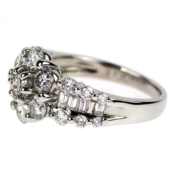 Pt900 ダイヤモンド リング 2.00ct