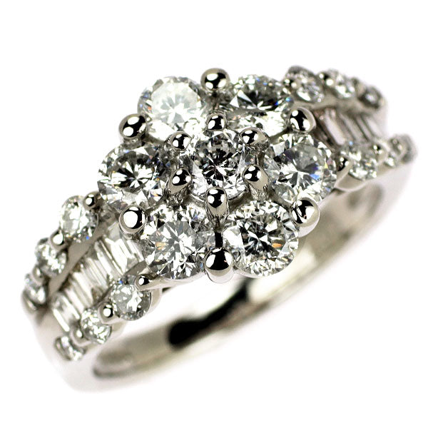 Pt900 ダイヤモンド リング 2.00ct