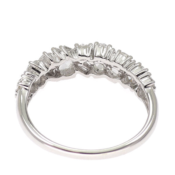 K18WG ダイヤモンド リング 0.85ct