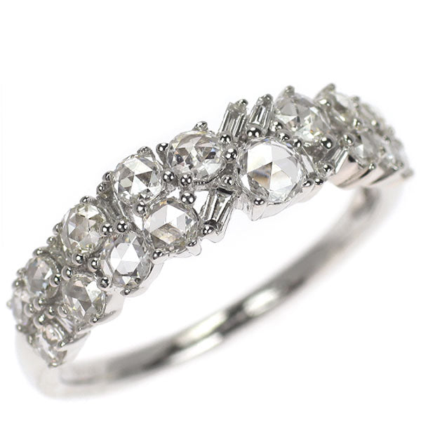K18WG ダイヤモンド リング 0.85ct