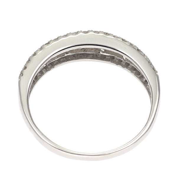 K18WG ダイヤモンド リング 0.50ct