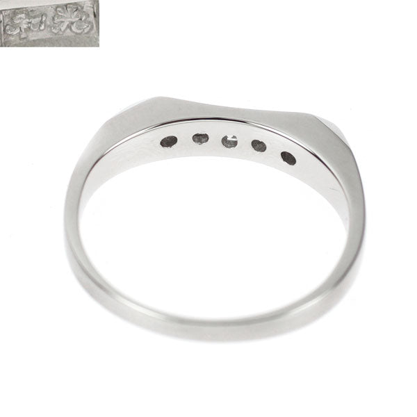 和光 Pt900 ダイヤモンド リング 0.12ct