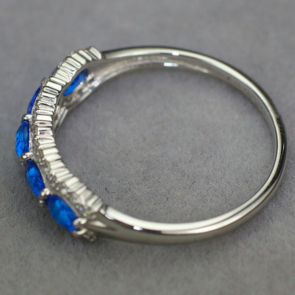 新品 Pt900 アウイナイト ダイヤモンド リング 0.39ct 0.19 希少【エスコレ】
