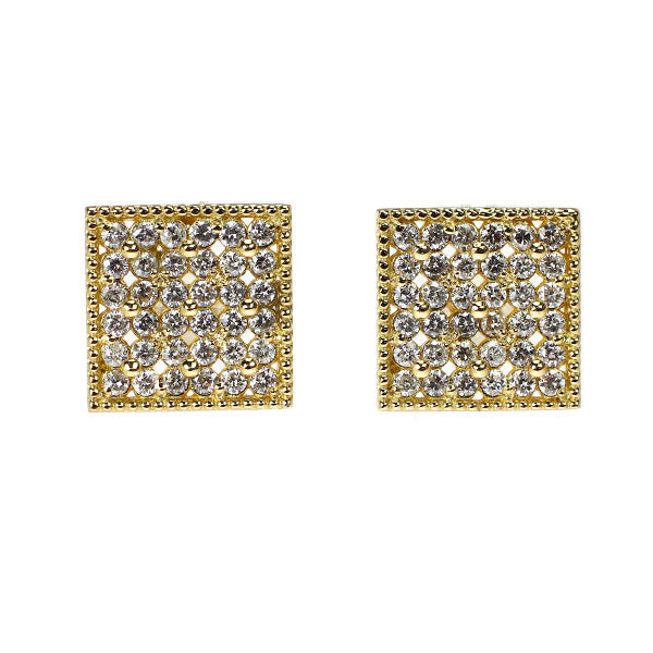 K18YG ダイヤモンド ピアス 0.80ct