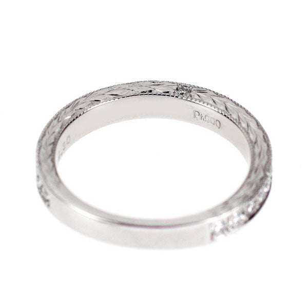 Pt900 ダイヤモンド リング 0.30ct セミエタニティ