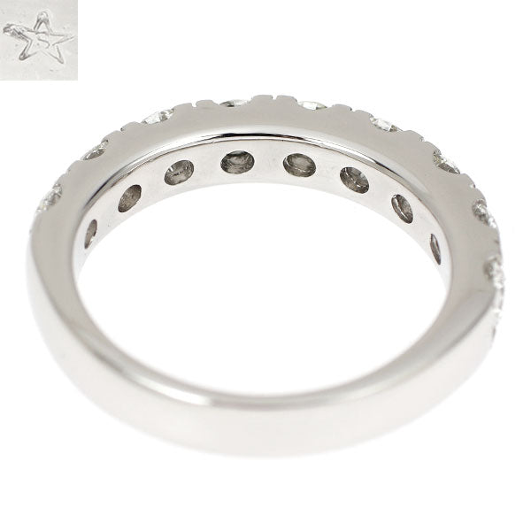 GINZA TANAKA/田中貴金属 Pt900 H&C ダイヤモンド リング 1.40ct ハーフエタニティ