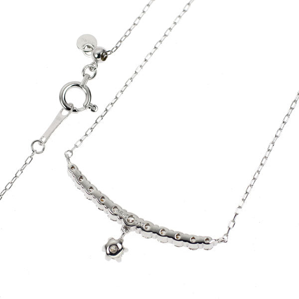 K18WG ダイヤモンド ペンダントネックレス 0.53ct