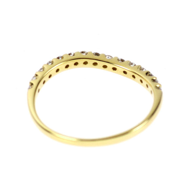 K18YG ダイヤモンド リング 0.25ct