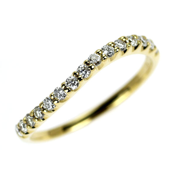 K18YG ダイヤモンド リング 0.25ct
