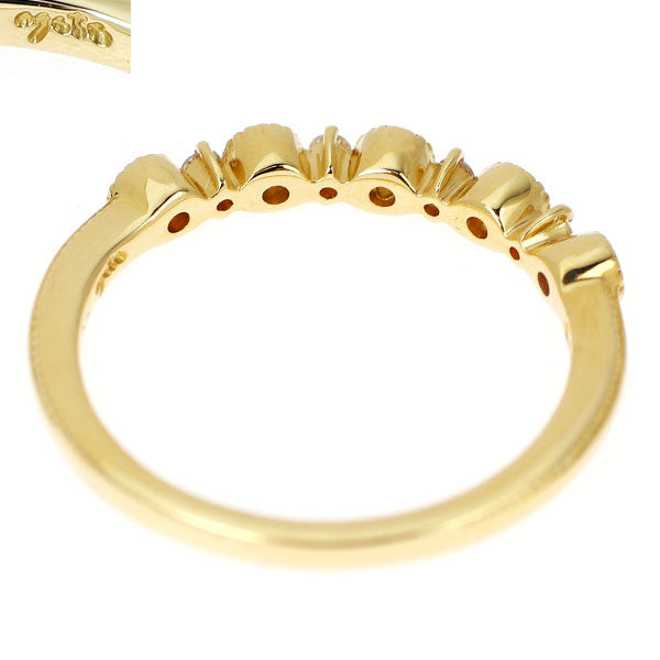 アガット/agete K18YG ダイヤモンド リング 0.14ct