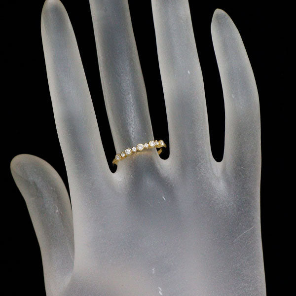 アガット/agete K18YG ダイヤモンド リング 0.14ct