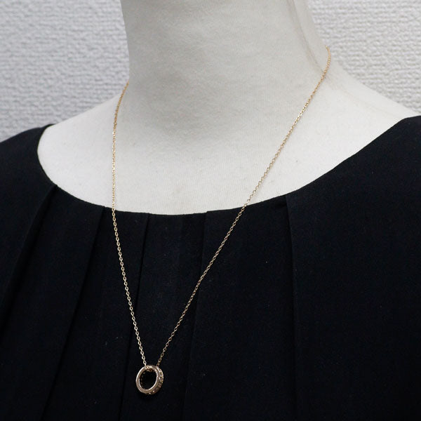 K18PG ダイヤモンド ペンダントネックレス 0.618ct