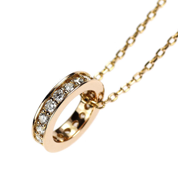K18PG ダイヤモンド ペンダントネックレス 0.618ct