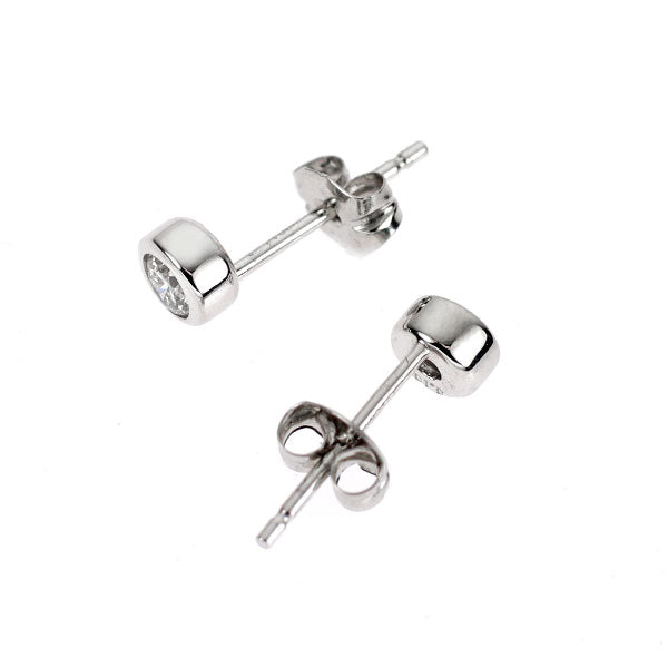 Pt900 ダイヤモンド ピアス 0.20ct