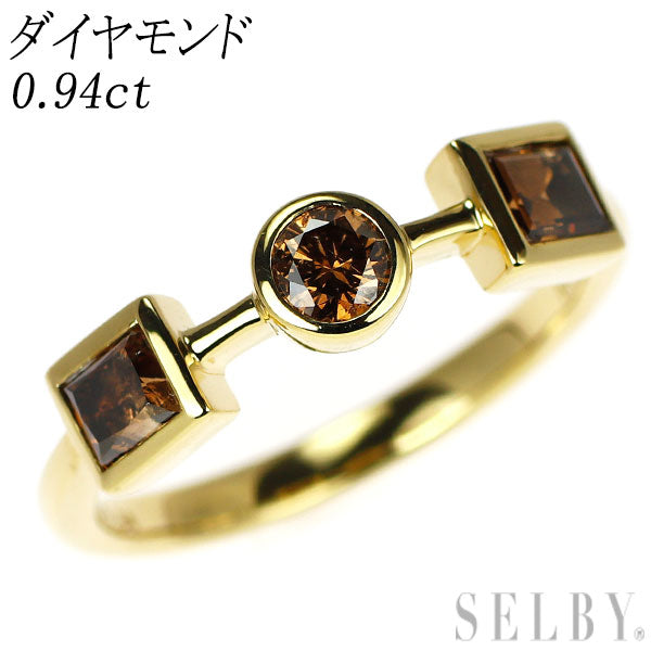 K18YG ダイヤモンド リング 0.94ct