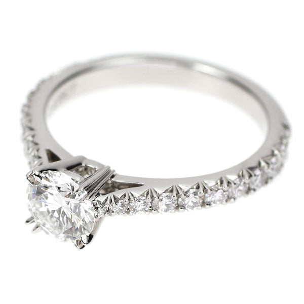 ハリーウィンストン Pt950 ダイヤモンド リング 0.58ct F VVS1 3EX ブリリアント ラブ