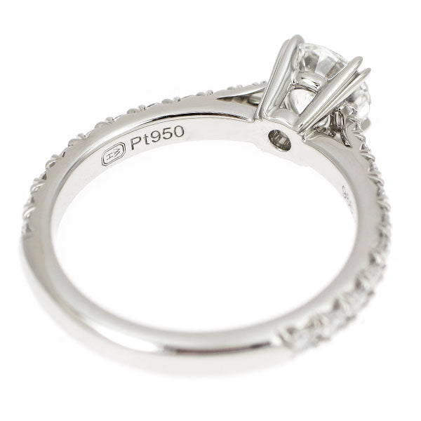 ハリーウィンストン Pt950 ダイヤモンド リング 0.58ct F VVS1 3EX ブリリアント ラブ
