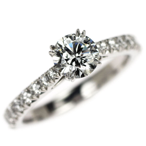 ハリーウィンストン Pt950 ダイヤモンド リング 0.58ct F VVS1 3EX ブリリアント ラブ