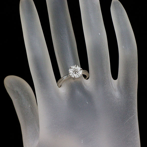 Pt900 ダイヤモンド リング 0.55ct