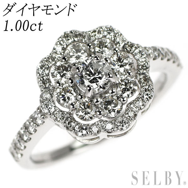 Pt900 ダイヤモンド リング 1.00ct